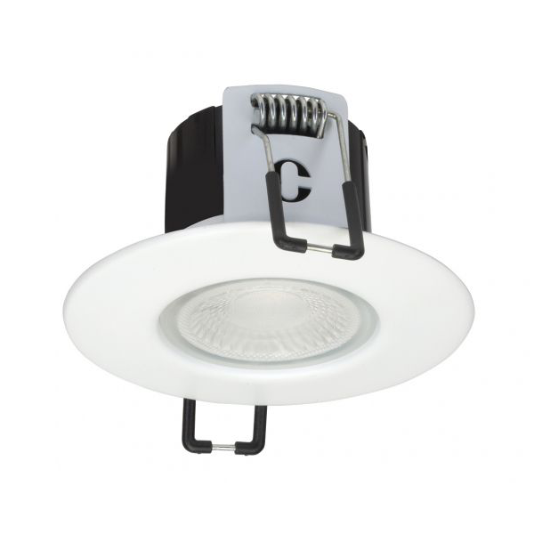 Collingwood H2 Lite 3000k LED Mains Dimmable IP65 Downlight White