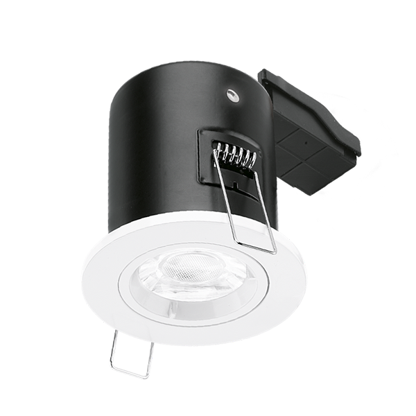 Aurora Enlite GU10 Fixed Fire Rated Downlight White Mike s