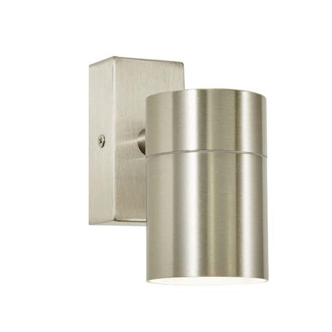 Forum Leto Down Wall Light Stainless Steel