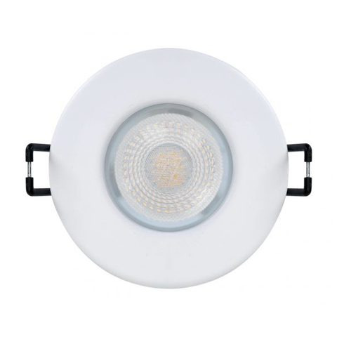 Collingwood H2 Lite 3000k LED Mains Dimmable IP65 Downlight White