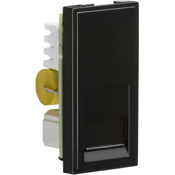 Knightsbridge Telephone Master Outlet Euromodule (IDC) - Black
