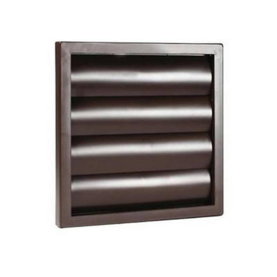 100mm (4") PVC Gravity Grille Brown