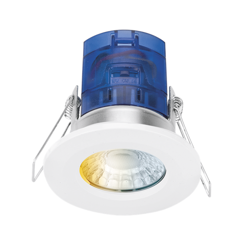 Aurora AU-CX7 7w LED CCT 3000/4000/5700K Dimmable Downlight White bezel included
