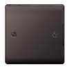 BG Nexus Metal 1 Gang Blank Plate