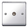 BG Nexus Metal 1 Gang Coax Point