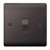 BG Nexus Metal 1 Gang 2 Way Light Switch