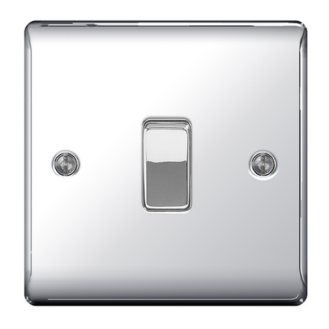 BG Nexus Metal 1 Gang 2 Way Light Switch