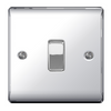 BG Nexus Metal 1 Gang 2 Way Light Switch