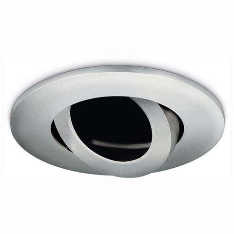 JCC Fireguard Next Generation Downlight Tilt Brushed Nickel IP20 Bezel