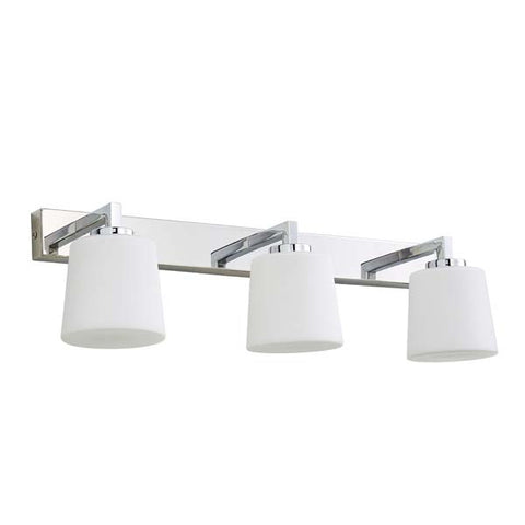 Forum Parga 3 Bar Bathroom Wall Light Chrome