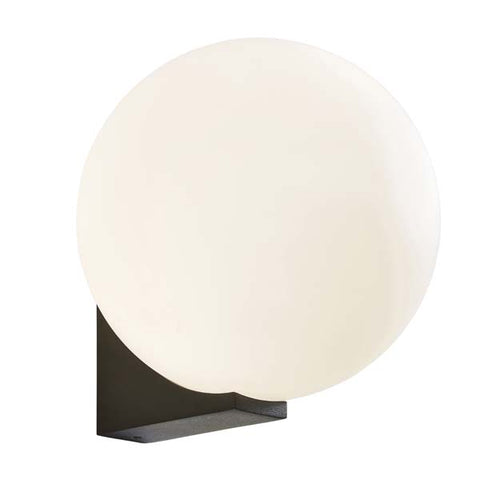 Forum Thiva Globe Bathroom Wall Light Black