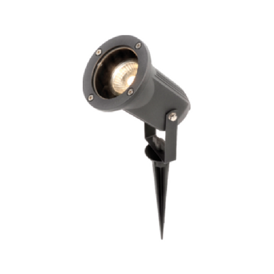 Knightsbridge 230V IP54 GU10 Garden Spike Light - Black