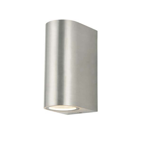 Forum Antar Up Down Wall Light Stainless Steel