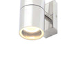 Forum Leto Up Down Wall Light Polished Stainless Steel