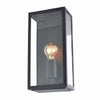 Forum Minerva Outdoor Box Lantern Black