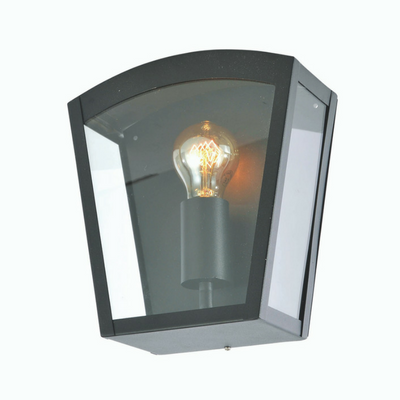 Forum Artemis Outdoor Box Lantern Black