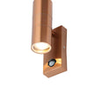 Forum Leto Up Down Wall Light PIR Copper