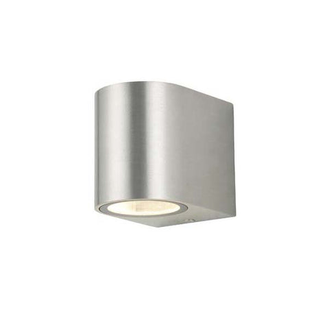 Forum Antar Down Wall Light Stainless Steel