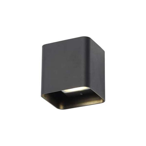 Forum Hana Up Down Wall Light Black