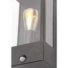 Forum Minerva Outdoor PIR Box Lantern Black