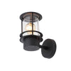 Forum Leonis Miners Styled Wall Lantern Black