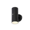 Forum Melo Up Down Wall Light Photocell Black