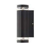 Forum Helix Up Down Wall Light Black