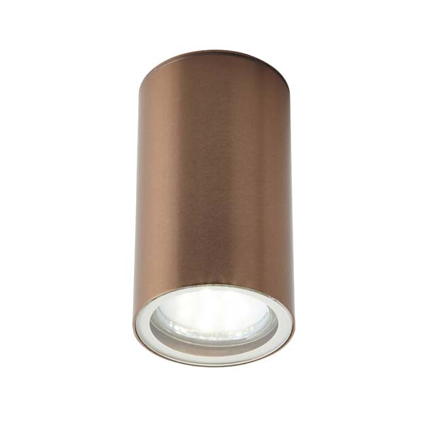 Forum Leto Porch or Ceiling Downlight Copper