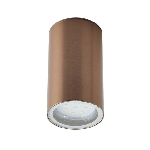 Forum Leto Porch or Ceiling Downlight Copper