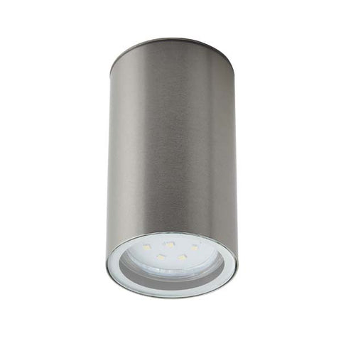 Forum Leto Porch or Ceiling Downlight Stainless Steel