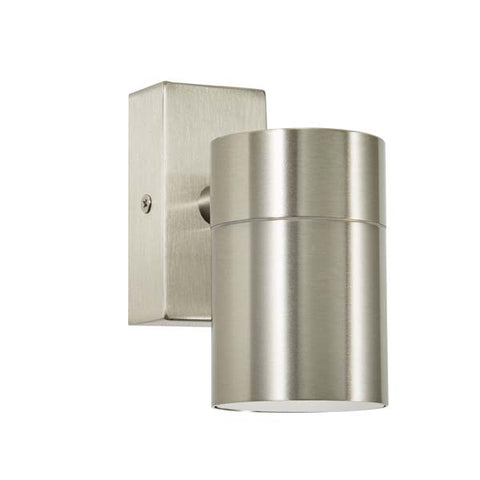 Forum Leto Down Wall Light Stainless Steel