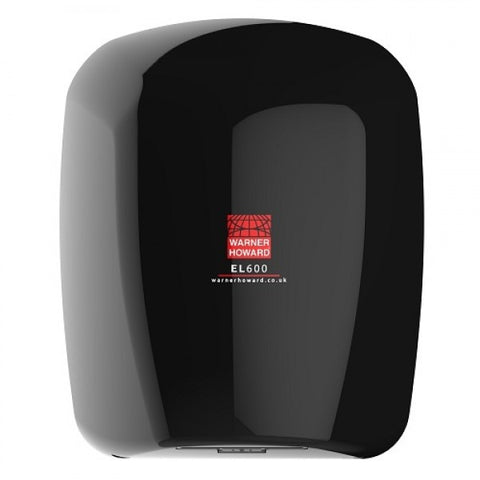 Warner Howard EL600 Hand Dryer Black